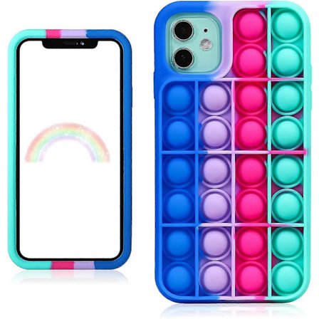 Kompatibel med iPhone 11 Pro-deksel, Silikon Estetikk Tegneserie Morsom Søt Kawaii Mote Kul Unik Designer Morsom Fidget-deksel