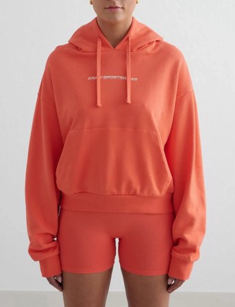 aim ́n Chunky Terry Hood - Orange - S