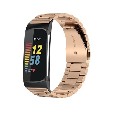Metallarmband Fitbit Charge 6 Roséguld