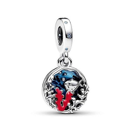 Charms 925 Originale Glas Zircon Hjerte Vedhæng Perler Passer Armbånd Halskæde Til Kvinder Charm Sølv 925 Luksus DIY Smykkegave