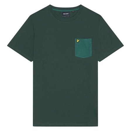 Lyle & Scott Herr Tonal Fick T-shirt S Teal