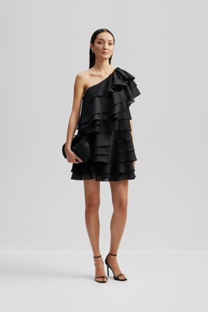 Malina - Amie mini dress - L - Black