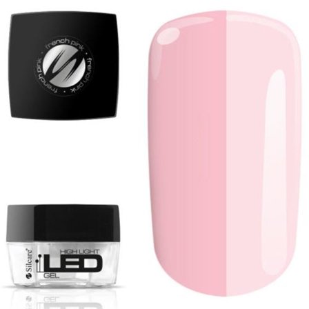 High Light LED Gel - Builder French Pink - 15 g - Silcare