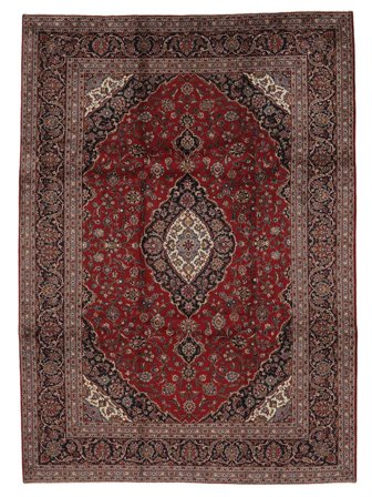 Médaillon Grand Kashan Tapis 255X355 Laine