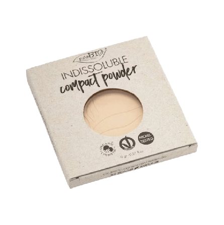 PuroBio Indissoluble Compact Powder - Refill Puder Unisex Beige