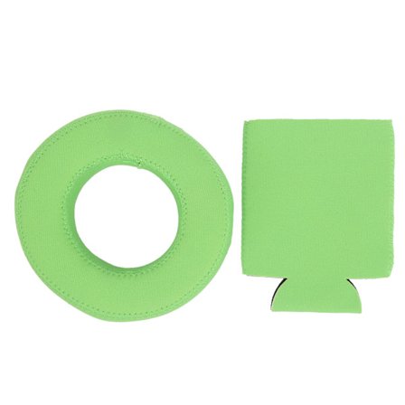 330 ml dåseærmer drikkeflydere cover neopren flydende drikkeholder til swimmingpoolgrøn