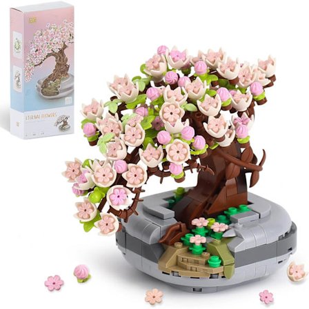 Mini Bricks Sakura Bonsai Model 426 stk. Kreativ DIY Simulation M