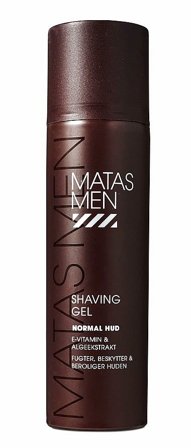 3 for 2 - Matas Striber Men Shaving Gel til Normal Hud, Mænd, Barbering, Skum, Sprit & Gel
