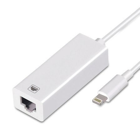Lightning til Ethernet-adapter til iPhone og iPad - til iOS 14