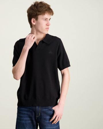 MAGGIORE Fine Knit Pike Svart Genser Gutt - Kids Brand Store