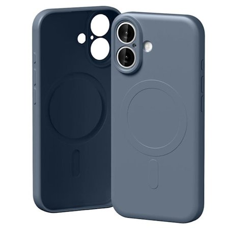 Mercury Mobilskal till iPhone 17 MagSafe Semi-Silicone - Sierrablå