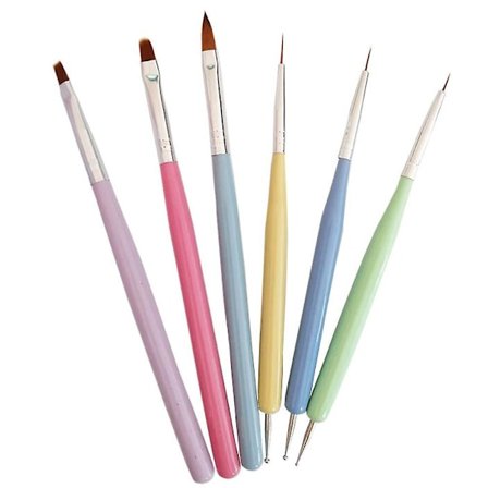 Neglbørstesett, Malekoster for Negler, For Negldesign