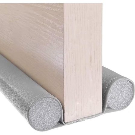 Dørbeskytter og støvdæksel, EPE-skum bomuld lav dørsuge, insektsikker, lyssikker, fulddækkende lydisolering dobbeltkantet design