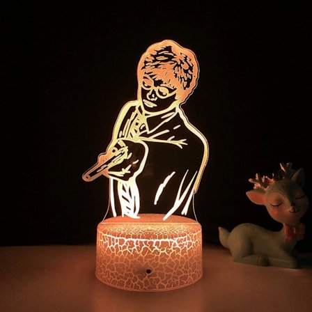 Magisk Akademi Harry Potter Natlampe 3D LED Illusion Lampe til Børns Soveværelse Dekorativ Lampe B091-838