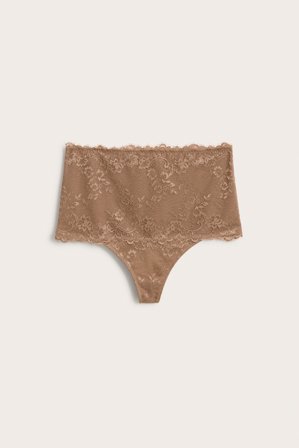Kappahl | Pitsistringit | Beige
