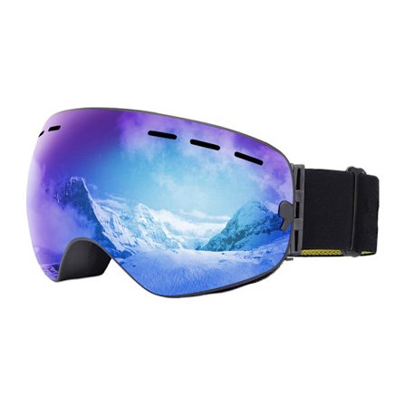 Stort sfærisk spejl, vindtætte hane nærsynethedsbriller skibriller