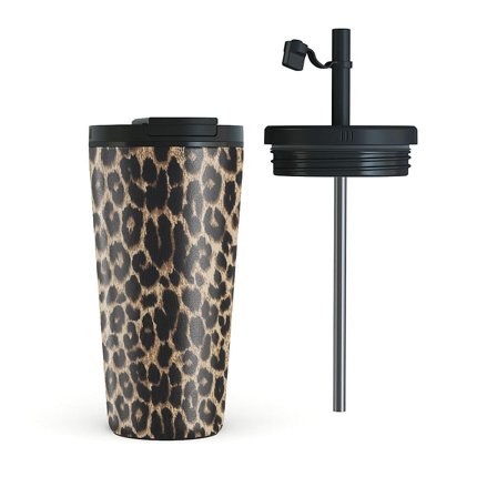 BURGA Termokop med Låg/Sugerør sæt Player 500 ml, Sport & Velvære, Drikkedunke & Shakers, Drikkedunke