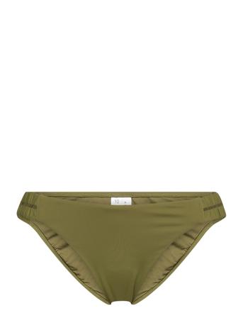 S.collective Gathered Tab Pant Swimwear Bikinis Bikini Bottoms Bikini Briefs Grön Seafolly