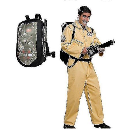 Ghostbusters Cosplay Anime Figur Halloween Kostymer För Män Vuxenleksaker Ghost Busters Vapen Jumpsuits Karneval