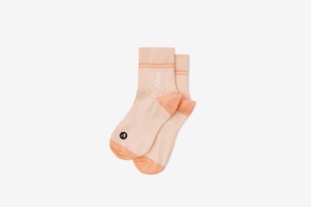 ARKK Copenhagen Damen Socken Größe 3636-39 The Low Sock Shell Pink Bright Peach