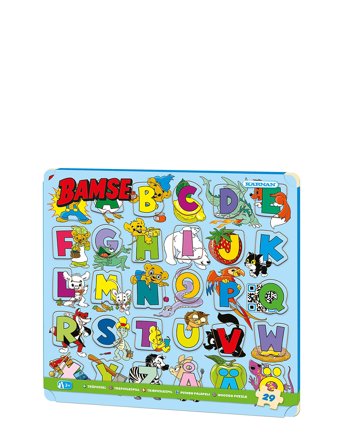 Kärnan | Ram Upphöjda Bitar Bamse | ONE SIZE