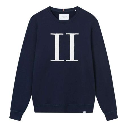 Les Deux, Encore bouclé sweatshirt Blauw, Heren, Maat:S