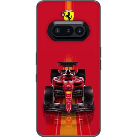 Yhteensopiva Puhelinkuori Nothing Nothing Phone (3a) Ferrari Formula 1 -auto ikonisessa punaisessa muotoilussa urheilullisella tarkkuudella