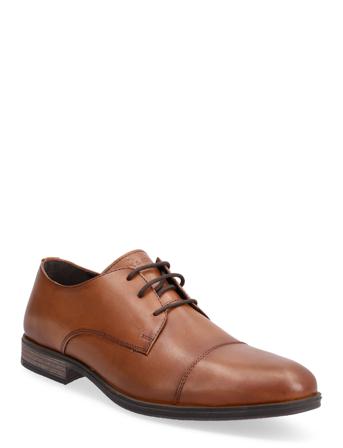 Jfwraymond Leather Shoes Business Laced Shoes Brun Jack & J S