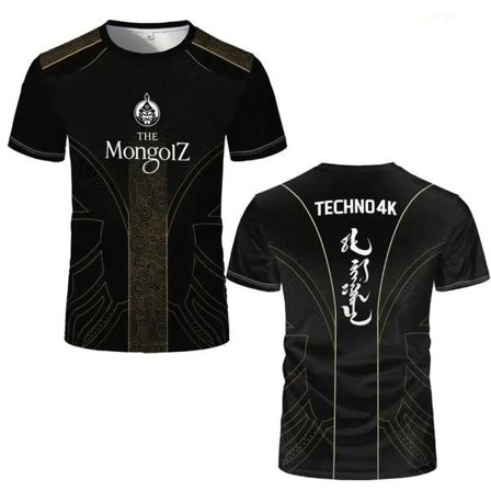 2025 Nye CSGO Pro League Lag Trenings T-skjorter The Mongolz Club CS2 Spillere Tilpassede Uniformer Herre- og Dame T-skjorter TTwd007861LJ