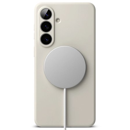 Ringke Mobilcover Til Galaxy S26 Magsafe Silikone - Rosa Sand