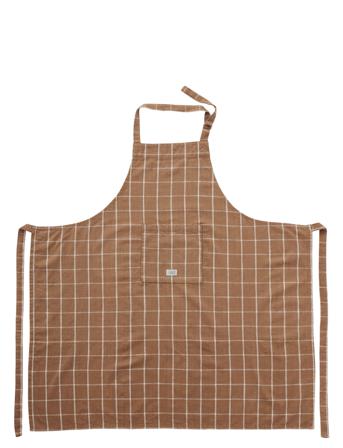 Gobi Apron High Home Textiles Kitchen Textiles Aprons Brun OYOY Living Design