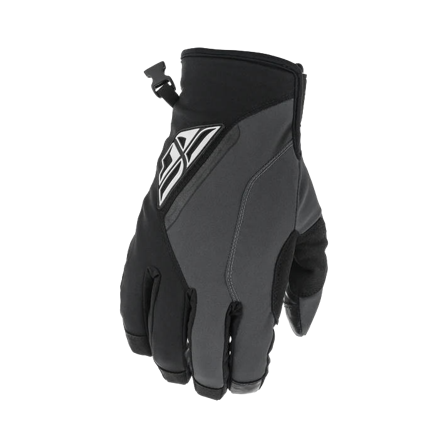 Hansker FLY Racing Title Svart/grå XXS