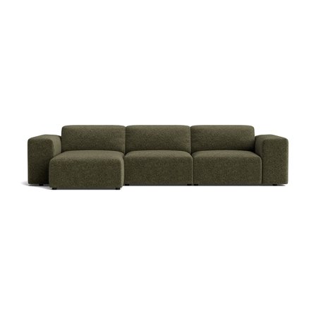 Soma chaiselong sofa, venstrevendt - Anthology Grøn - 343x147x75 - Sofa, chaiselong