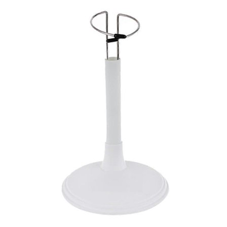 Aftagelige Dukke Bjørn Display Stande Metal Ring-type Holder Tilbehør Sort