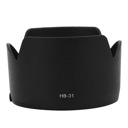 Fotografering Motljusskydd Kompatibelt med Nikon AF S DX 17-55mm f2.8, Kameralins Motljusskydd med Hållbar Konstruktion och Vändbar Monteringsdesign, 