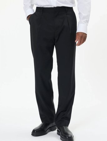 Matinique Maweller Tux Pleat Pant - Black - 54 x 87