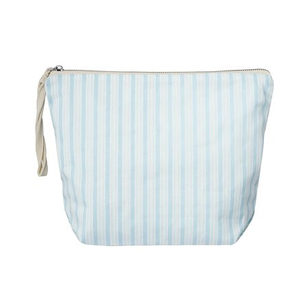 KICKS Beauty Cotton Makeup Bag Blue, Tøj & Bolig, Makeup- & Toilettasker, Kosmetikpunge