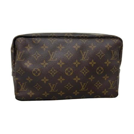 Louis Vuitton Vintage, Clutches Bruin, Dames, Maat:ONE Size,Canvas