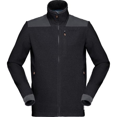 Norrøna Men's Svalbard Warm1 Jacket Men Mid layer tops Black S