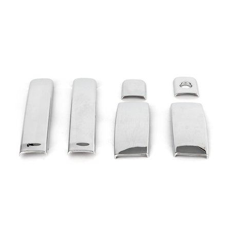 6 stk Bil ABS Elektroplettering Dørhåndtak Deksel Trim Passer for HYUNDAI GRAND STAREX (H1) 2019