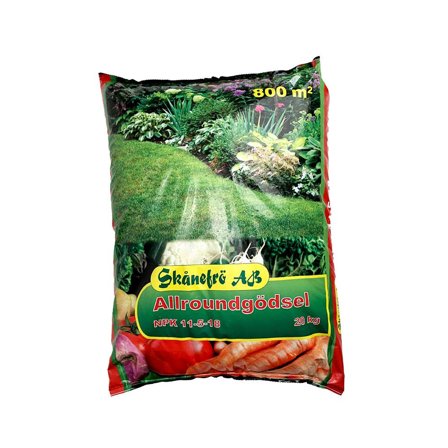Skånefrö 652170 Allroundgödsel 20 kg, Odling
