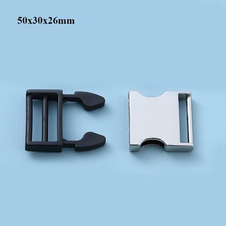 Buet Spennelås Paracord Armbåndspenne 50X30X26MM