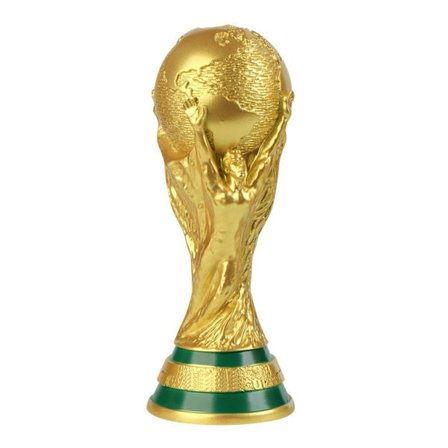 2022 FIFA World Cup Qatar Replica Trophy (Storlek: 27 cm)