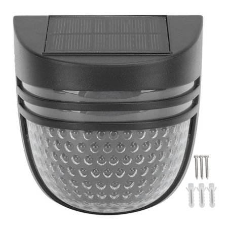 Solar Vägglampa Professionell Hög ljusstyrka IP54 Vattentät Solar Fence Light för Utomhus Trädgård Patio Staket Däck