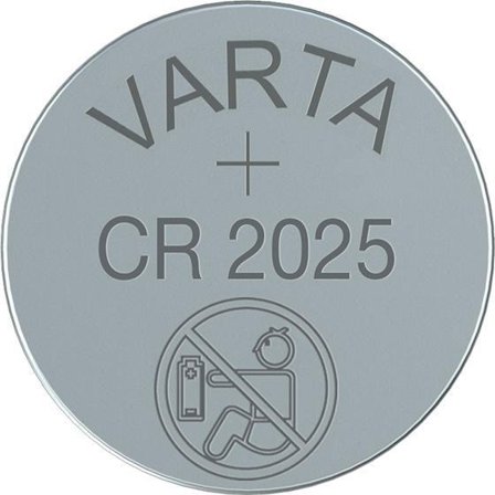 VARTA Professional batteri - 5 x CR2025 - Li