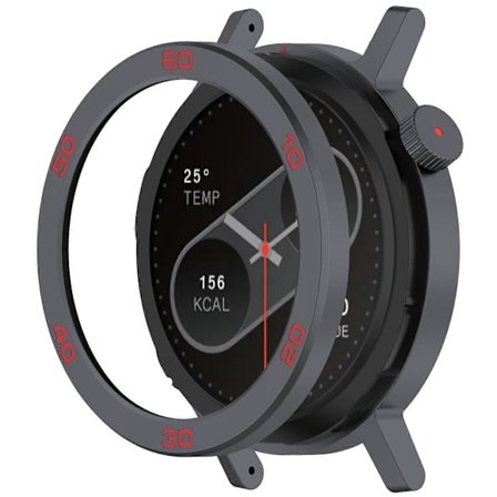 For Nothing CMF Watch Pro 2 Klokke Bezel med Skjermfilm Klokke Ramme Metall Ring Deksel (FMY)