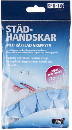 SMARTMICROFIBER RENGJØRINGSHANSKER 9/LARGE