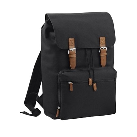 Bagbase Heritage Laptop Ryggsäck Väska (Upp till 17-tums Laptop) (2-pack)