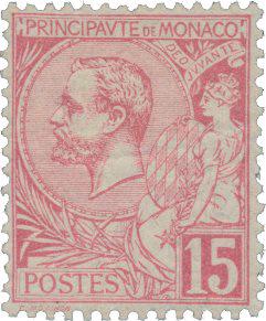 Monaco 1891-1894 - YT 15 - Postfrisk