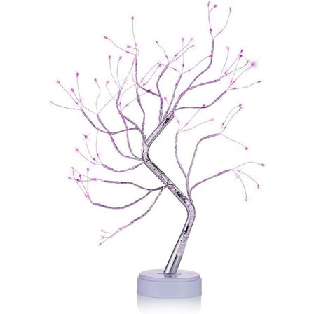 Jouluoksat Valoilla, Oksabonsai Valoilla Varustettu Joulukuusi